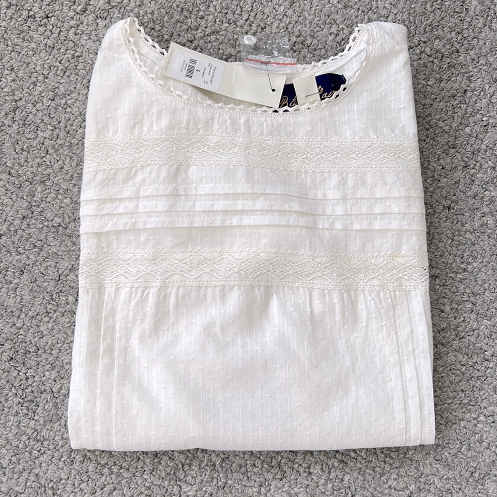 Blue Rain for Francesca’s Cotton Blouse